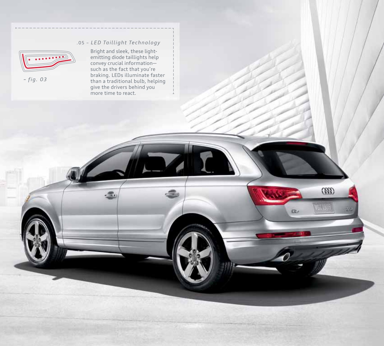 2012 Audi Q7 Brochure Page 3